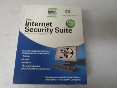 Computer Associates eTrust Internet  - Total Internet Protection - New/Sealed - Image 1 of 4