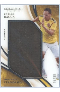 Camiseta deportiva Panini Immaculate Carlos Bacca 2020/99 reliquia estampado corto SP - Imagen 1 de 2