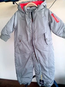 Neu mit Etikett Baby Gap Jungen 3-6 M "wärmester" Schneeanzug-Bundler OD Flieger-/Fluganzug NEU! - Bild 1 von 8