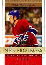 2002-03 UD Classic Portraits #136 Mike Komisarek