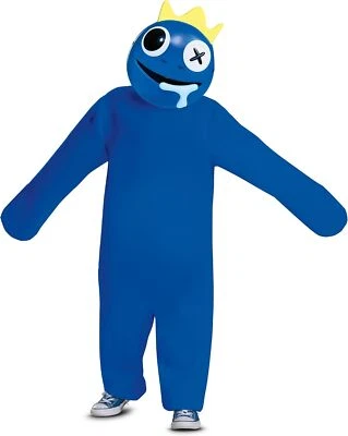 Azul De Lujo Arco Iris Amigos Videojuego Elegante Disfraz Halloween Niño Foto 1 de 3