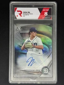 JACKSON JOBE 2023 Bowman Platinum Top Prospects Auto #TOP-90 RCG 8 NMT-RMT - Picture 1 of 2