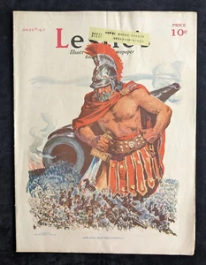 Original January 1917 LESLIE'S Illustrated Newspaper WWI Photographs - Magazine - Picture 1 of 16