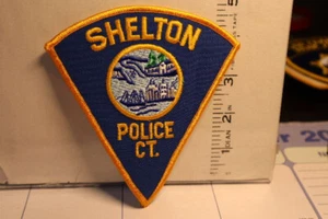 police patch SHELTON POLICE CONNECTICUT - Picture 1 of 1