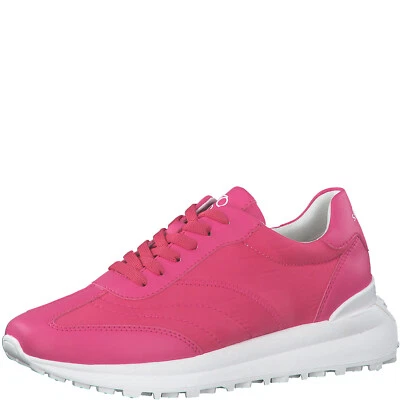 S.Oliver Sneaker Lace-up Shoes Half Shoes Sports Shoes Pink 23605 - Image 1 of 4