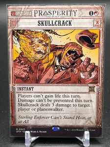 MTG Skullcrack 0027 Outlaws of Thunder Junction Regular Rare Showcase - Picture 1 of 2