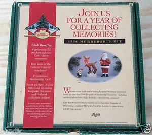 Hallmark™ Keepsake Ornament 1996 Membership Kit - Picture 1 of 6
