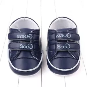 Baby Newborn Toddler Boy Infant Shoes Anti-Slip Casual Sport Breathable Sneakers - Picture 1 of 12