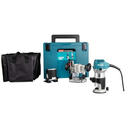 Makita RT0702CX2J Single Handle Router Router 710W, 230V - Image 1 of 4