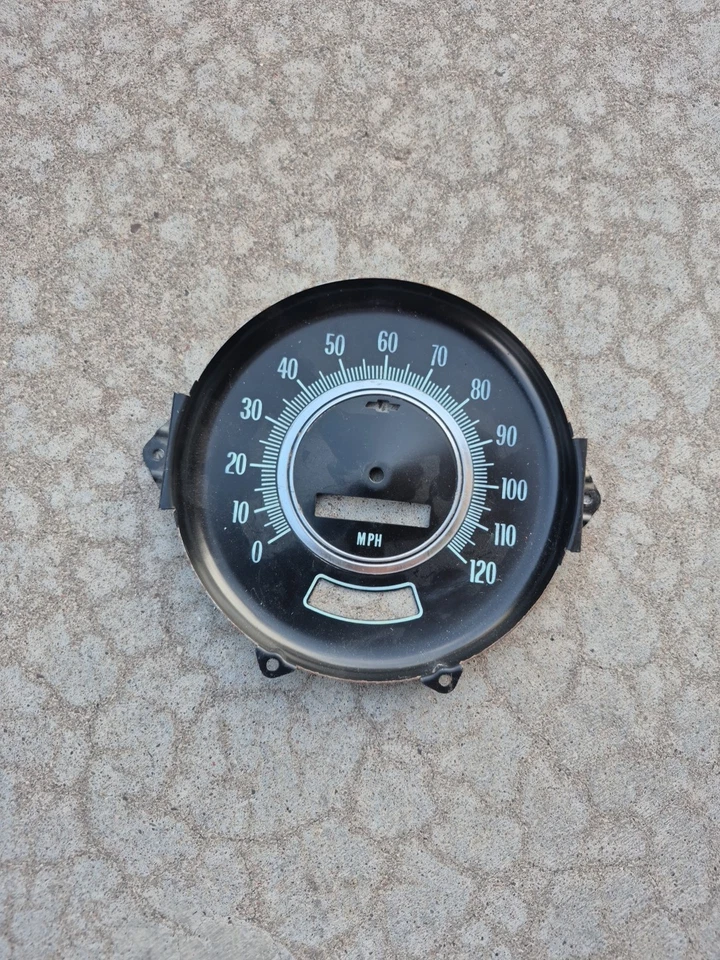 Chevrolet Chevelle Camaro 1968-1971 placa velocímetro El Camino Foto 1 de 2