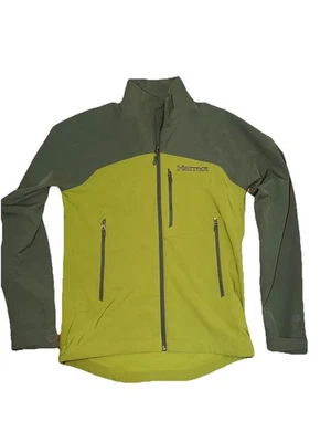 Marmot Men’s Softshell Jacket Size Small M3 Green - Image 1 of 4