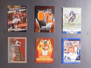 Denver Broncos Special 6 Card Lot - With Devontae Booker Patch Card - Picture 1 of 2