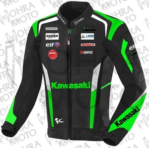 2025 Kawasaki Ninja 1.3mm Cowhide Motorcycle Jacket Unisex Motorbike Jacket - Picture 1 of 4