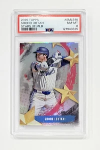 Shohei Ohtani #SMLB-10 2025 Topps Stars of MLB PSA 8 NM-MT Los Angeles Dodgers - Picture 1 of 1