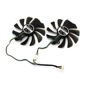 2PC Cooling Fan Graphics Card Cooler for ZOTAC GeForce GTX 1080 1070 AMP Edition - Picture 1 of 5