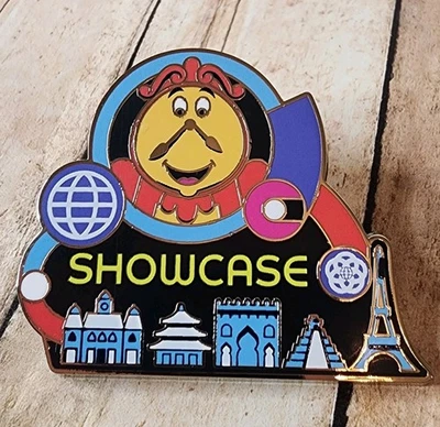 2023 Disney Parks EPCOT Reimaginado Cogsworth World Showcase Bella y Bestia Foto 1 de 2