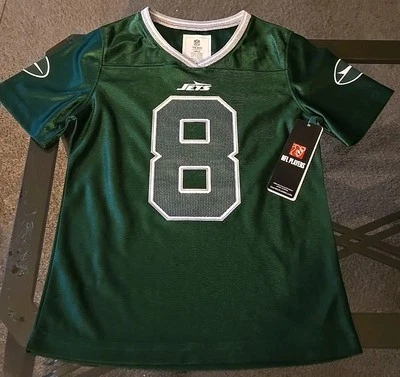 Camiseta feminina NHL Jets Aaron Rodgers tamanho 6/6x - Imagem 1 de 3