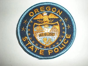 PARCHE DE POLICÍA ESTATAL OREGON - PEQUEÑO - Imagen 1 de 1