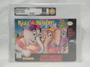NEU Packy & Marlon Super Nintendo Spiel VGA 90 Gold UNZIRKULIERT US SNES - Lesen - Bild 1 von 9