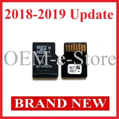 2014-2019 Toyota 4Runner RAV4 Navigation Micro SD Card U.S CAN Map 2019 Update - Image 1 of 2