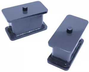 Fabricated 4" Lift Blocks MaxTrac 810040 Fits Rear 1988-25 Chevy Silverado 1500 - Foto 1 di 24