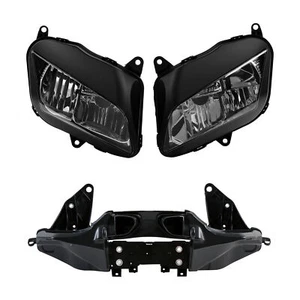 Headlight Assembly & Fairing Stay Bracket Fit For Honda CBR600RR 2007-2012 2011 - Picture 1 of 10