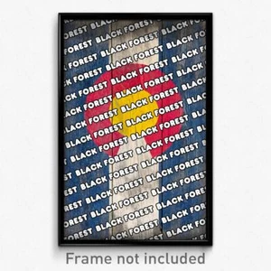 Black Forest Colorado Poster (CO City Souvenir 11x17 Town Print) - Picture 1 of 1