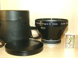 FUJICA SINGLE-8 Z600 XI.66 Tele converter I 3,3-80mm. Fuji Photo Film CO.,Japan - Picture 1 of 5