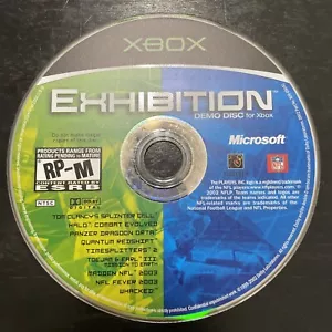 Ausstellung Demo Xbox Videospiel nur Microsoft Disc Sport Shooter - Bild 1 von 4