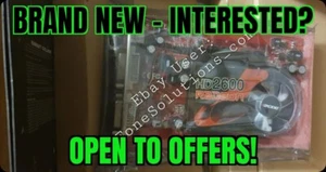 New HD 2600 Radeon SEALED PC Gaming Computer Graphics Video Card Boxed DirectX ✅ - Picture 1 of 2