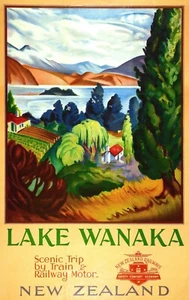 6000.Decor POSTER.Decoration.Home room design.Lake Wanaka travel wall art - Picture 1 of 1