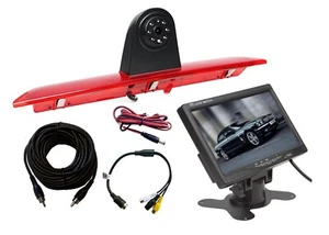Ford Transit Van Reversing Reverse Camera Kit With Dash Monitor 2014 Onwards - Picture 1 of 12