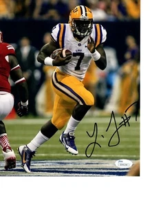 LEONARD FOURNETTE LSU TIGERS SIGNED 8X10 PHOTO  W/ JSA COA  #6 - Picture 1 of 1