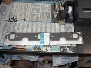 PAIR OF AQUA POWER  #099 EXHAUST MANIFOLD  GASKETS  REPLACES OMC 508419, 0508419 - Bild 1 von 2