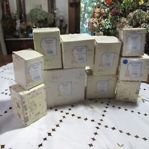 Lot of 10 Cherished Teddies in Boxes.1991 - 1997