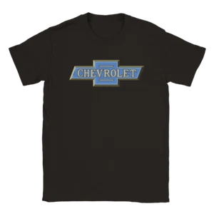 Old Style Chevy Logo - Classic Unisex Crewneck T-shirt - Picture 1 of 11