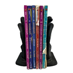 Vtg 90s Goosebumps Book Lot R.L. Stine # 1-4 , # 12 & # 16 Dead House Monster - Picture 1 of 16