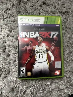 NBA 2K17 (Microsoft Xbox 360, 2016) Completo con Manual Probado en Caja Original + Funciona Foto 1 de 4