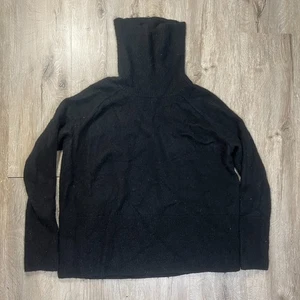 Athleta Rollkragenpullover Wolle Kaschmir Schwarz Medium Pulli Langarm - Bild 1 von 8