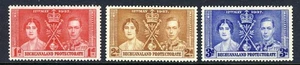 BECHUANALAND PROTECTORATE KG VI 1937 The Coronation Set SG 115 to SG 117 MINT - Picture 1 of 2