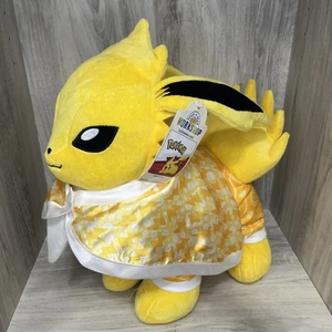 Build A Bear Pokémon Jolteon Eeveelution Plush  & Cape No Sound - Picture 1 of 5