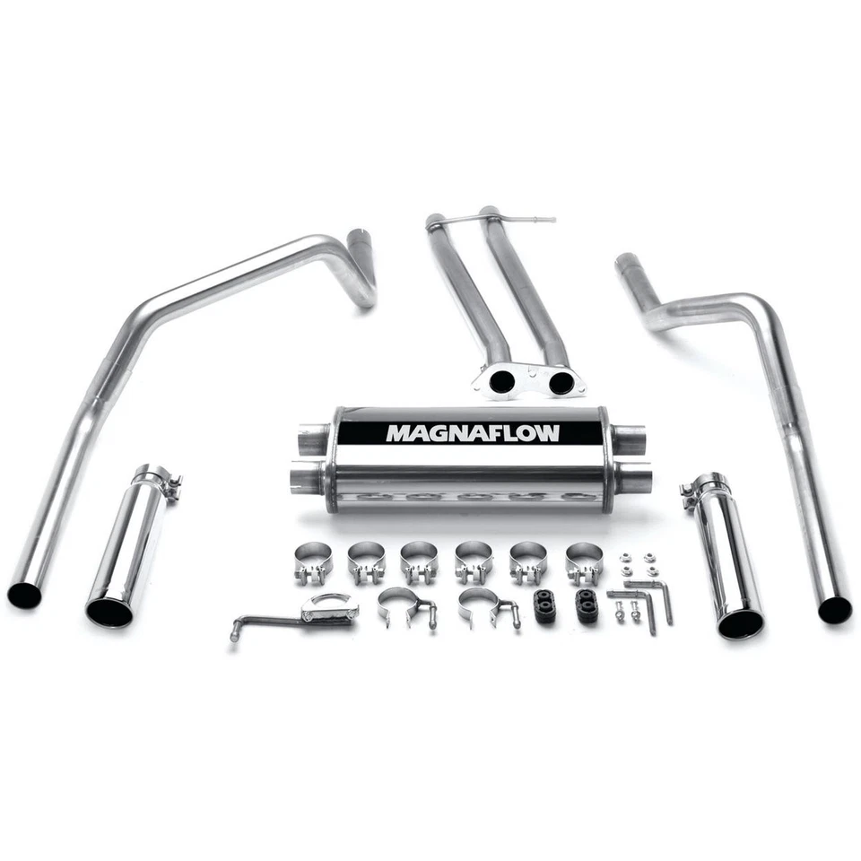Sistema de escape MagnaFlow 15750-AW compatible con GMC C1500 1996 1997 1998 5,7 L V8 GAS OHV Foto 1 de 4