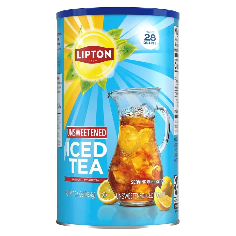 Chá gelado sem açúcar Lipton, mix, 2,6 oz  - Imagem 1 de 4