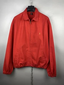 Vintage 80s Yves Saint Laurent YSL Mens Cotton Zip Bomber Jacket Size M - Picture 1 of 16