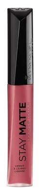 Color de labios líquido/lápiz labial RIMMEL LONDON Stay Matte - 100 Pink Bliss - 0,21 oz. Foto 1 de 3