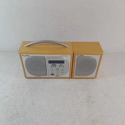 Pure Evoke-1xt Portable Digital DAB Radio And Speaker, Tested And Working - Image 1 of 4