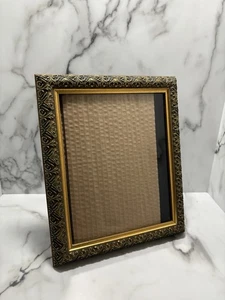 Vintage Ornate Picture Frame Gold Tone , Holds 8 X 10” - Picture 1 of 8