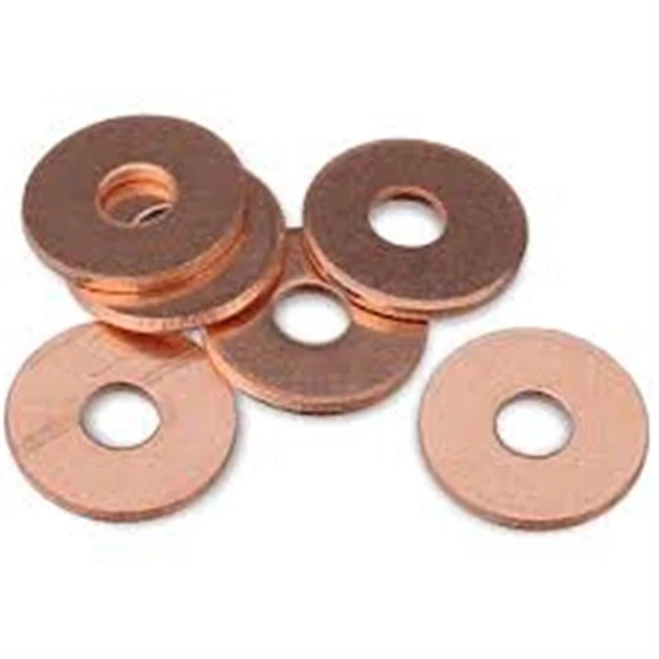 Copper Rivets & Burrs #12 x 3/8" 1/2" 5/8" 3/4" 1" SCA belt Saddlery leather - Image 1 of 1