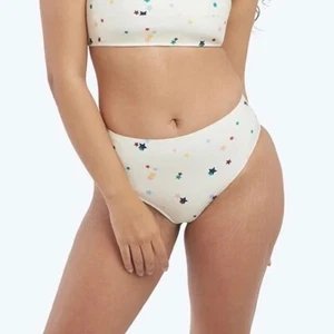 NWT!! SUMMERSALT Scattered Stars Home Edit Collaboration Bikini Bottoms Size 10 - Picture 1 of 16