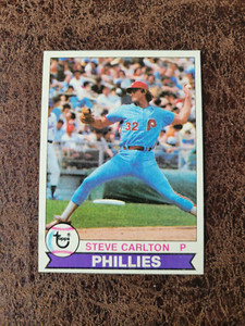 1979 TOPPS Baseball Steve Carlton #25 - Philadelphia Phillies Legend